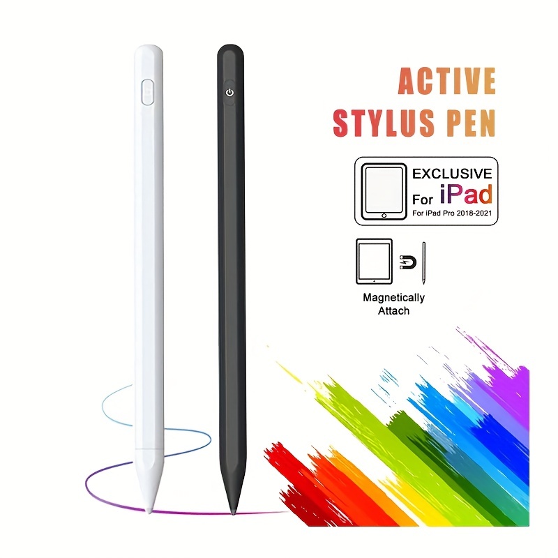 Stylet Pen pour Apple iPad(2018-2023),avec D'inclinaison & Rejet de Paume &  Adsorption Magnétique Stylus Pencil Stylo,Compatible iPad 6/7/8/9/10  Génération/iPad Pro 11/12.9 (3/4/5)/Air 3/4/5/Mini 5/6… : :  High-Tech
