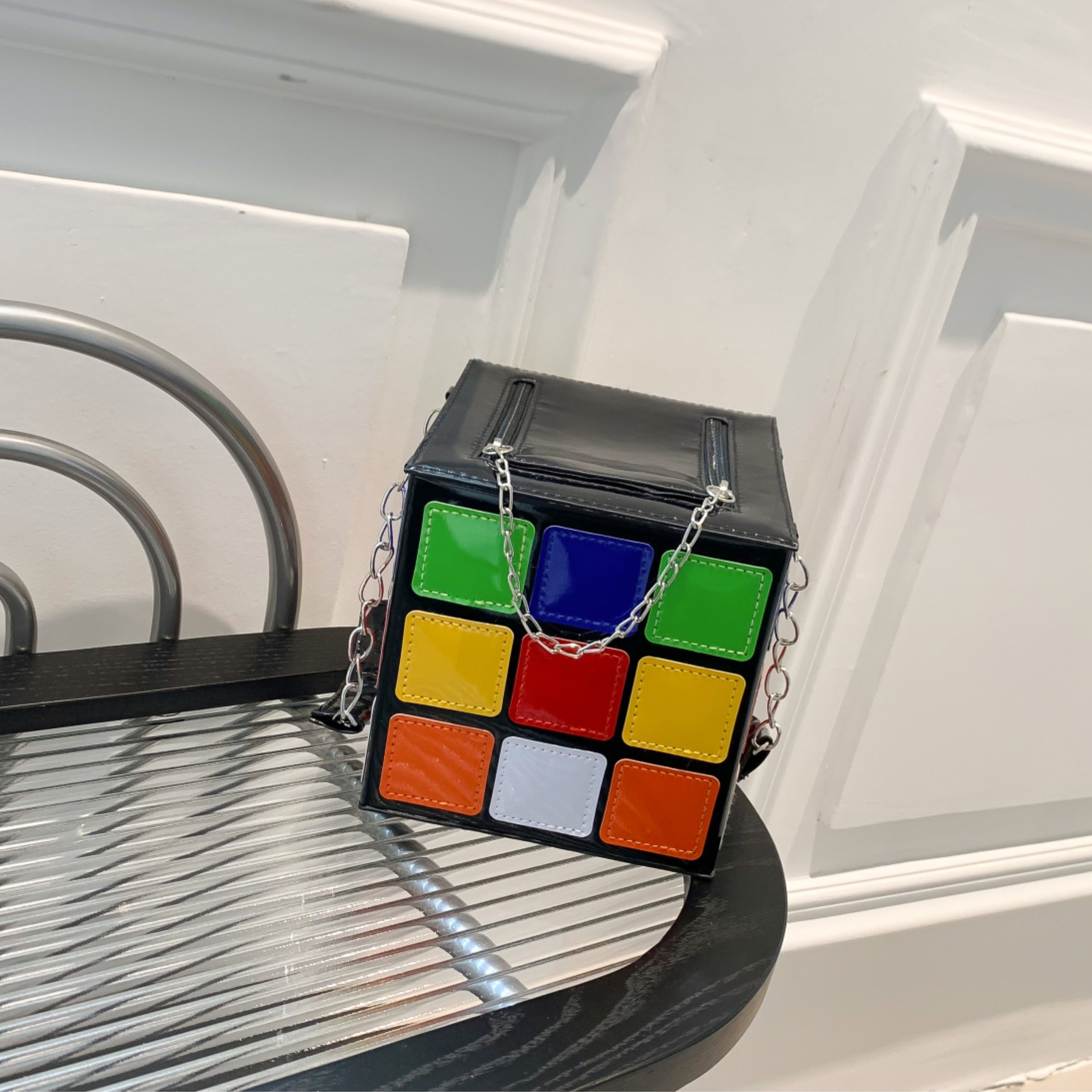 An LED Rubik's cube speaker sure to ~light up~ your inner logic nerd with  its retro-inspired aesthetic. Don't worry if your skills have slipped —  this one doesn… | Rubiks cube, Cube,