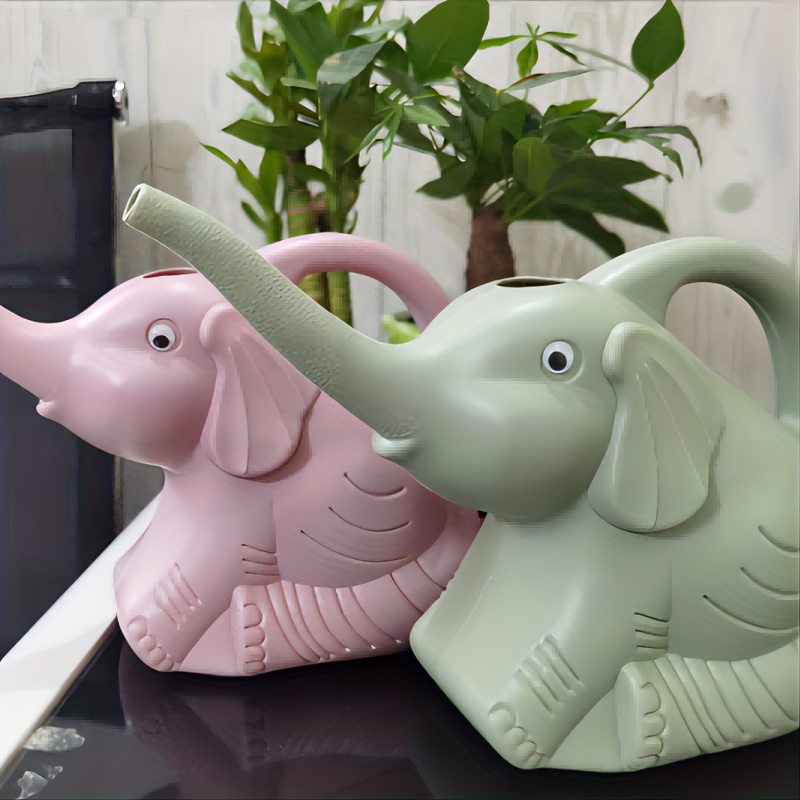 1pc Mignon Éléphant Arrosoirs, Arrosoir En Plastique Novelty Petit Arrosoir  Intérieur Pour Jardin Maison - Temu France