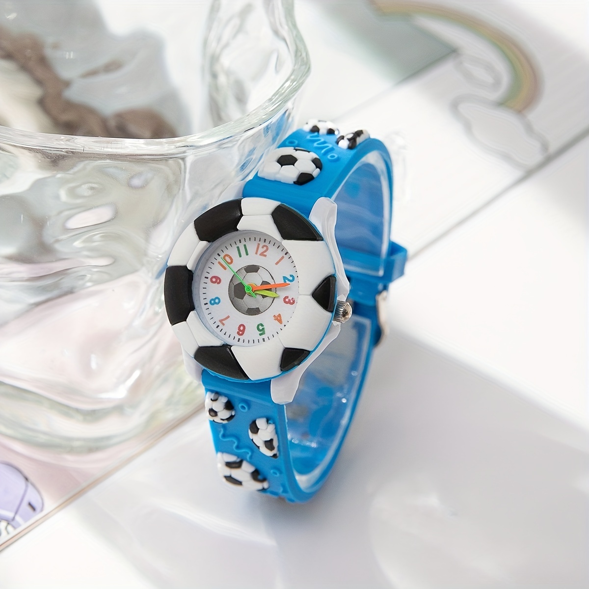 Montre flik flak online garçon foot