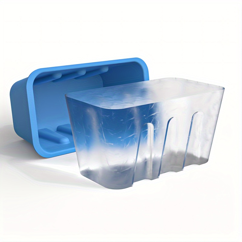 Large Ice Cube Mold With Lid Ice Cube Maker Mold For Cooler - Temu