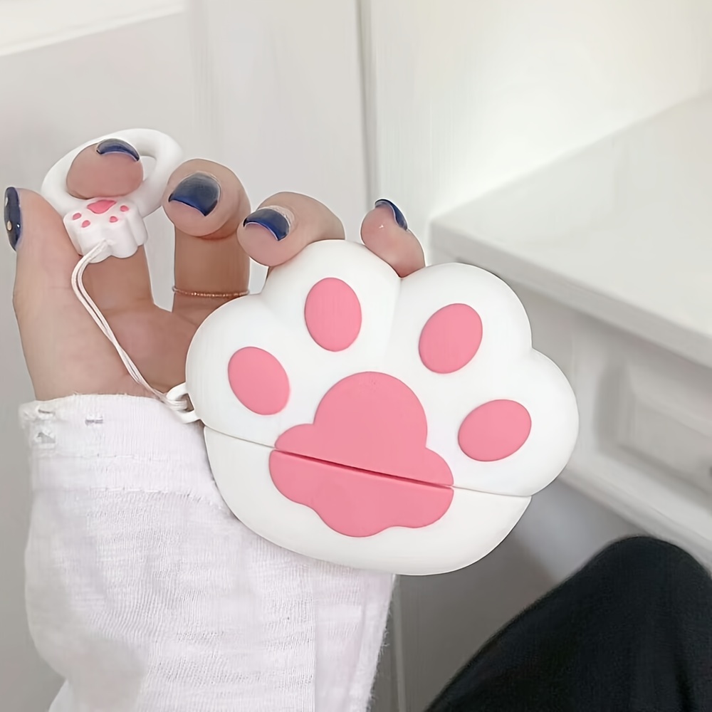 Cartoon Cat Shaped Earphone Case Compatible With Airpods 3/Pro/1/2