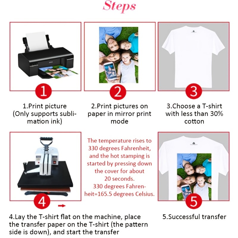 Papeles transfer de impresora para imprimir Camisetas - yoimprimo