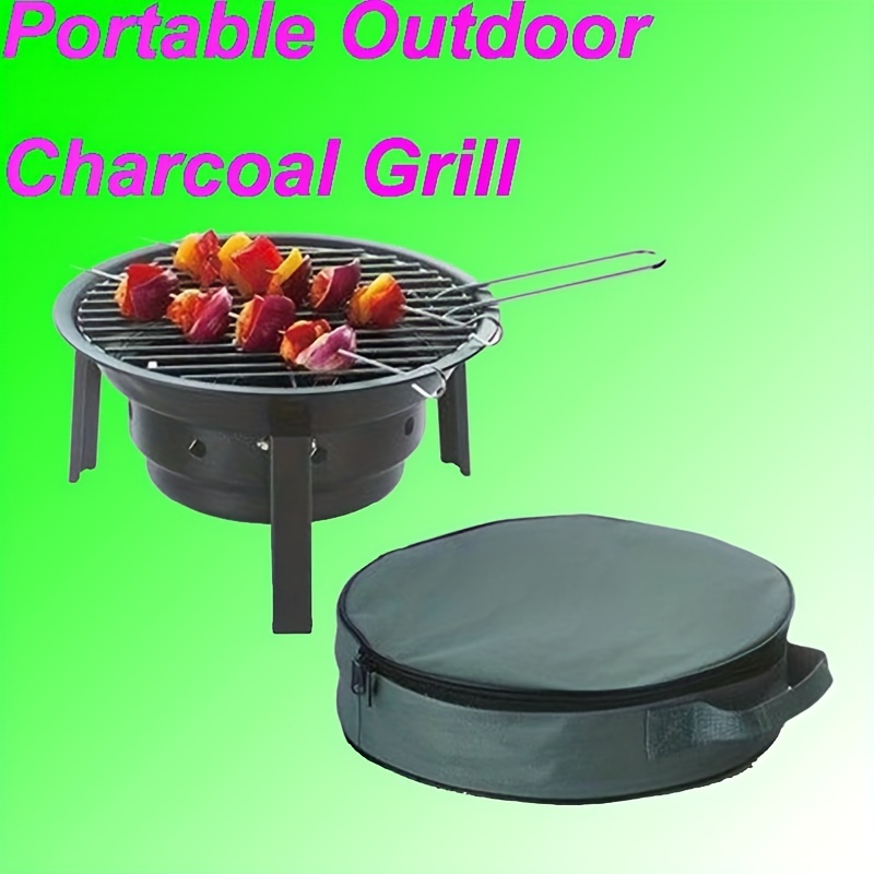 Small Charcoal Grills Personal Mini Grill Portable Bbq Grill - Temu