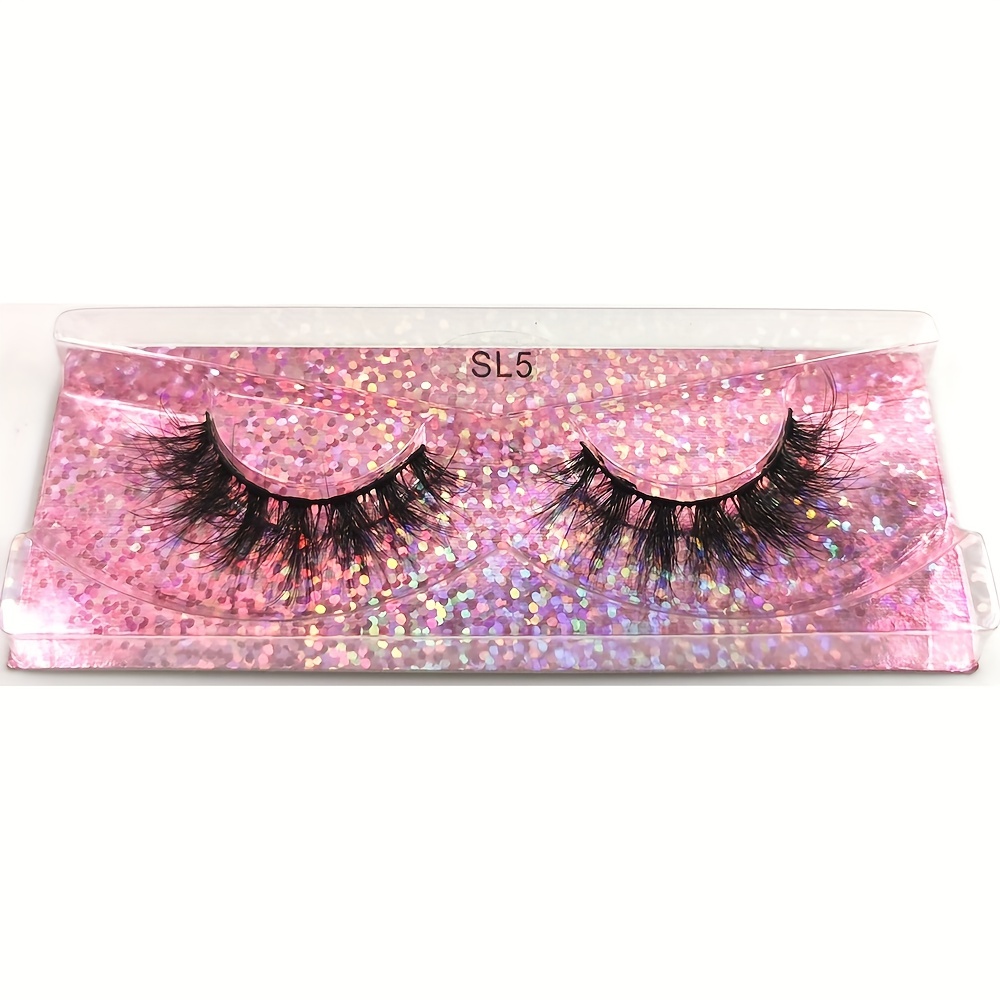 20 Pairs Natural Fluffy Wispy False Eyelashes 10 Styles Mixed Styles