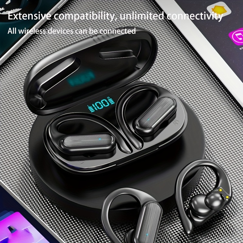  A520 Auriculares Bluetooth inalámbricos con luz táctil, mini  tapones para los oídos Anti-sudor HD Calidad de sonido estéreo Auriculares  universales (color de la piel) : Celulares y Accesorios