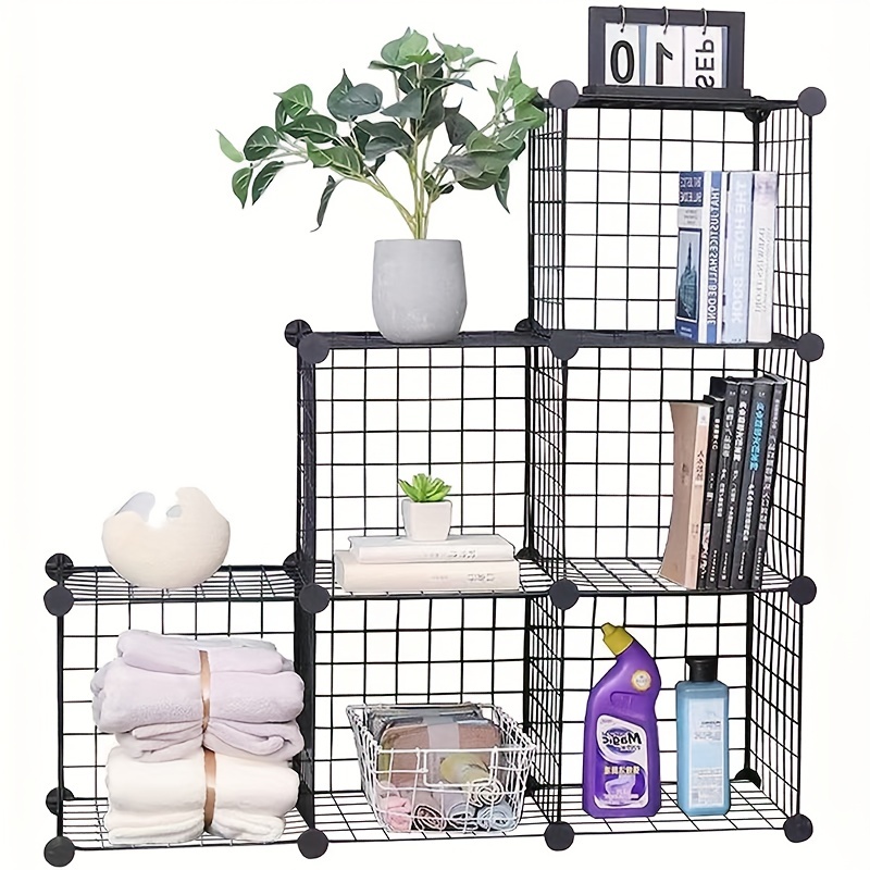 Mdesign Metal Wire Closet 2-tier Shelf Divider And Separator, 2