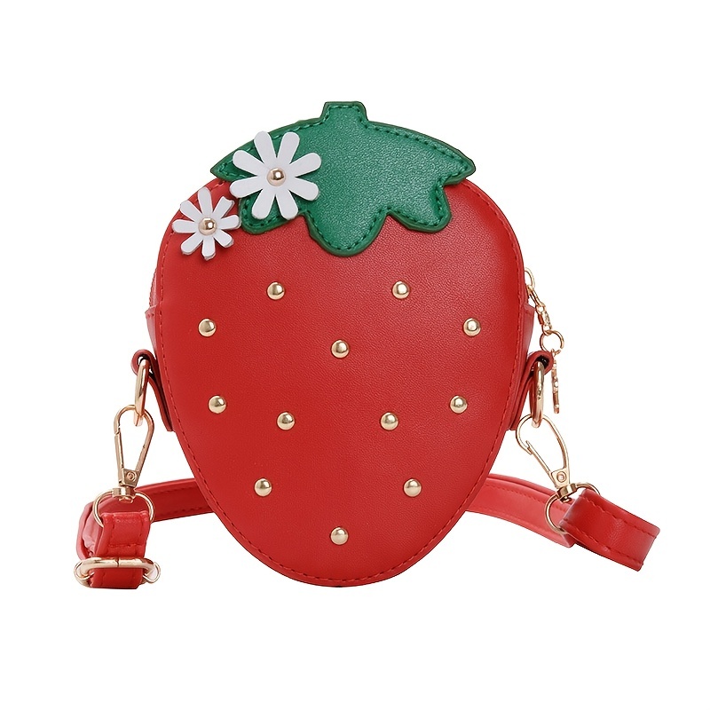 Children's Strawberry Cherry Fruit Coin Purse, Mini Storage Bag For Girls -  Temu Belgium