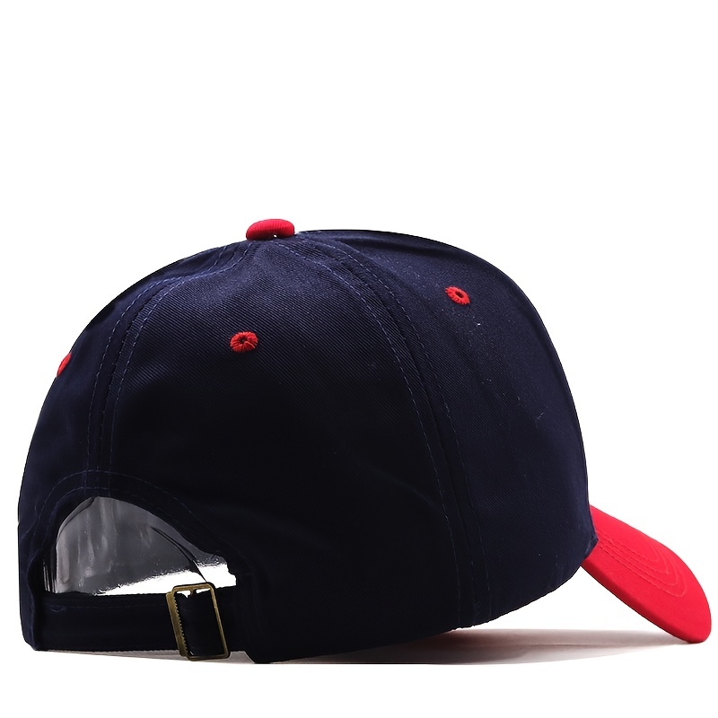 Letter Embroidered Baseball Cap Outdoor Adjustable Casual Style Man Unisex Hat