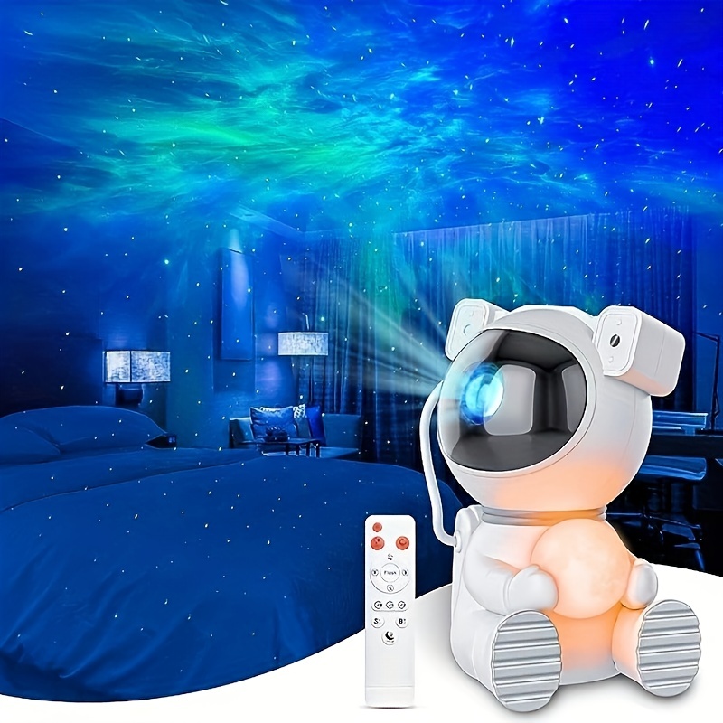 Astronaute Projecteur Lumière, Projecteur D'étoiles Pour Chambre,  Projecteur D'étoiles Avec Lumière De Lune, Veilleuse LED Nébuleuse Pour  Enfants, Déc