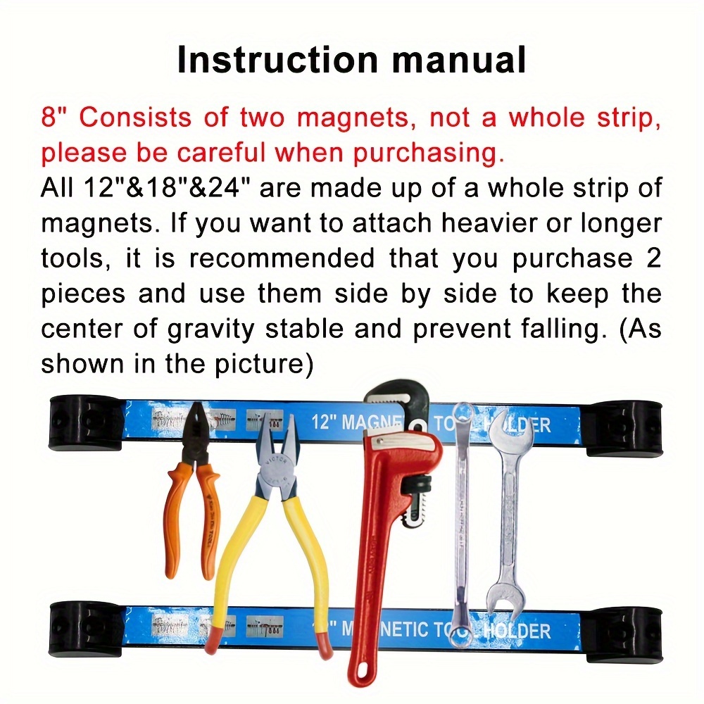24 Heavy-Duty Magnetic Tool Holder