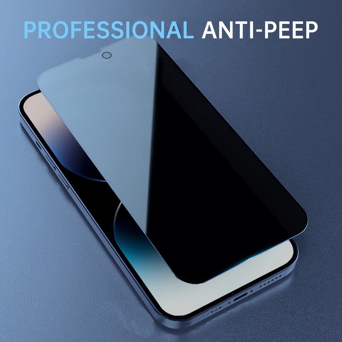 Full Cover Anti-Spy Screen Protector For iPhone 11 12 13 PRO MAX Privacy  Glass For