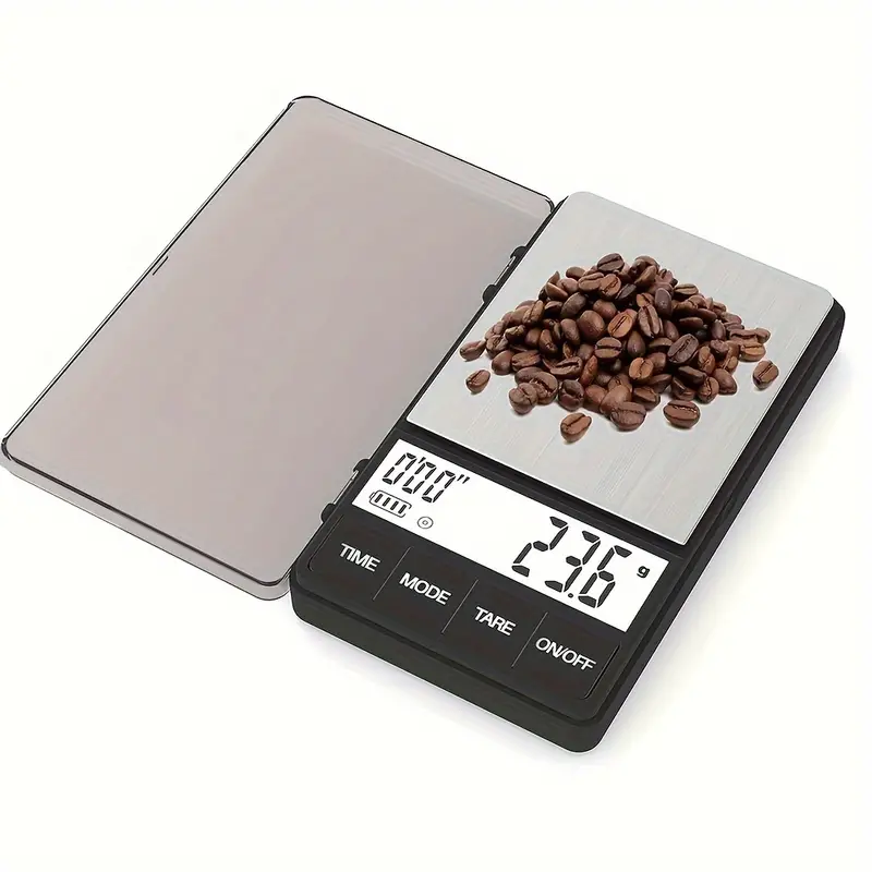 Espresso Scale With Timer, Drip Coffee Scale, Small And Handy Barista Scale,  Brew Drip Tray Coffee Scale, Backlit Lcd For Fast And Accurate Reading,  Convenient Digital Pocket Scale,kitchen Gadgets, Cheap Items 