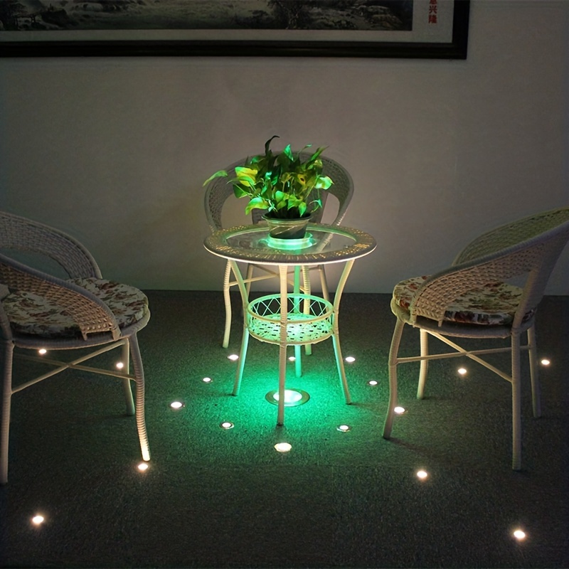 1pc low voltage waterproof underground light led little star light foot light spot light lawn tree light underground light 1w dc24v details 1