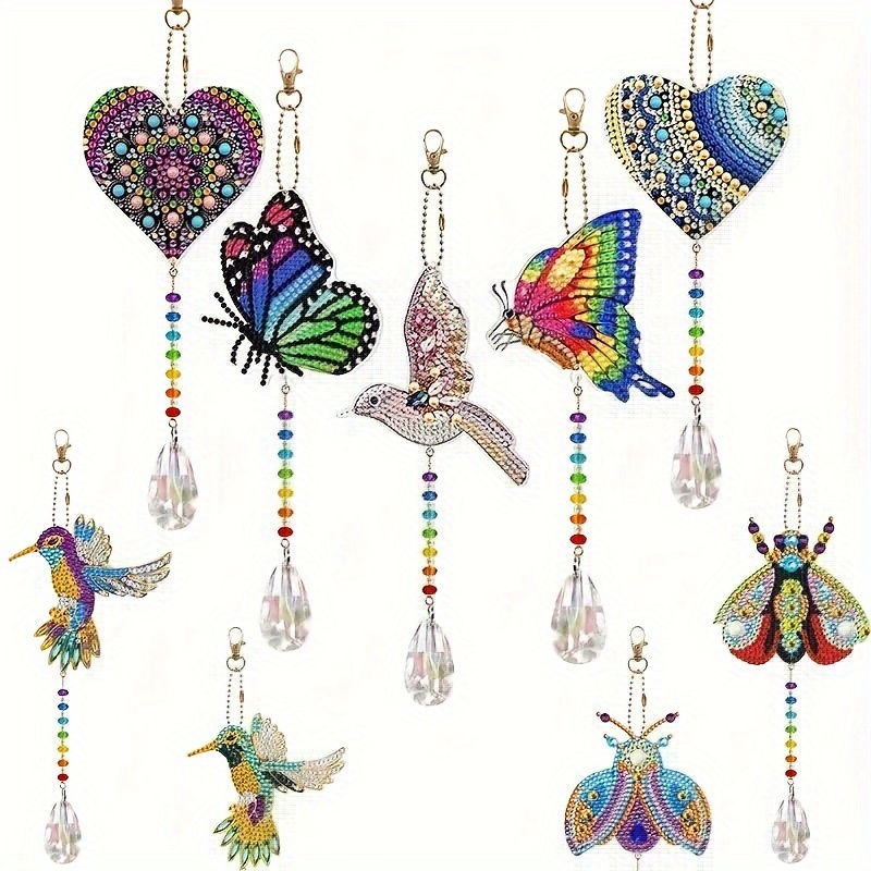 Diamond Painting Suncatchers - Temu