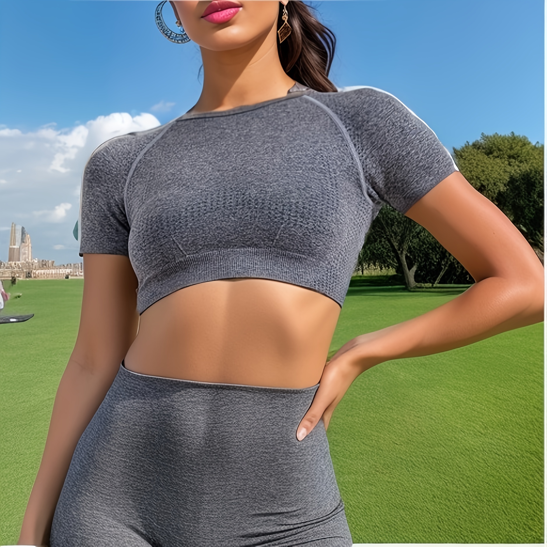 Crop Top Sport Femme  JACOBSON Yoga – Jacobson Yoga