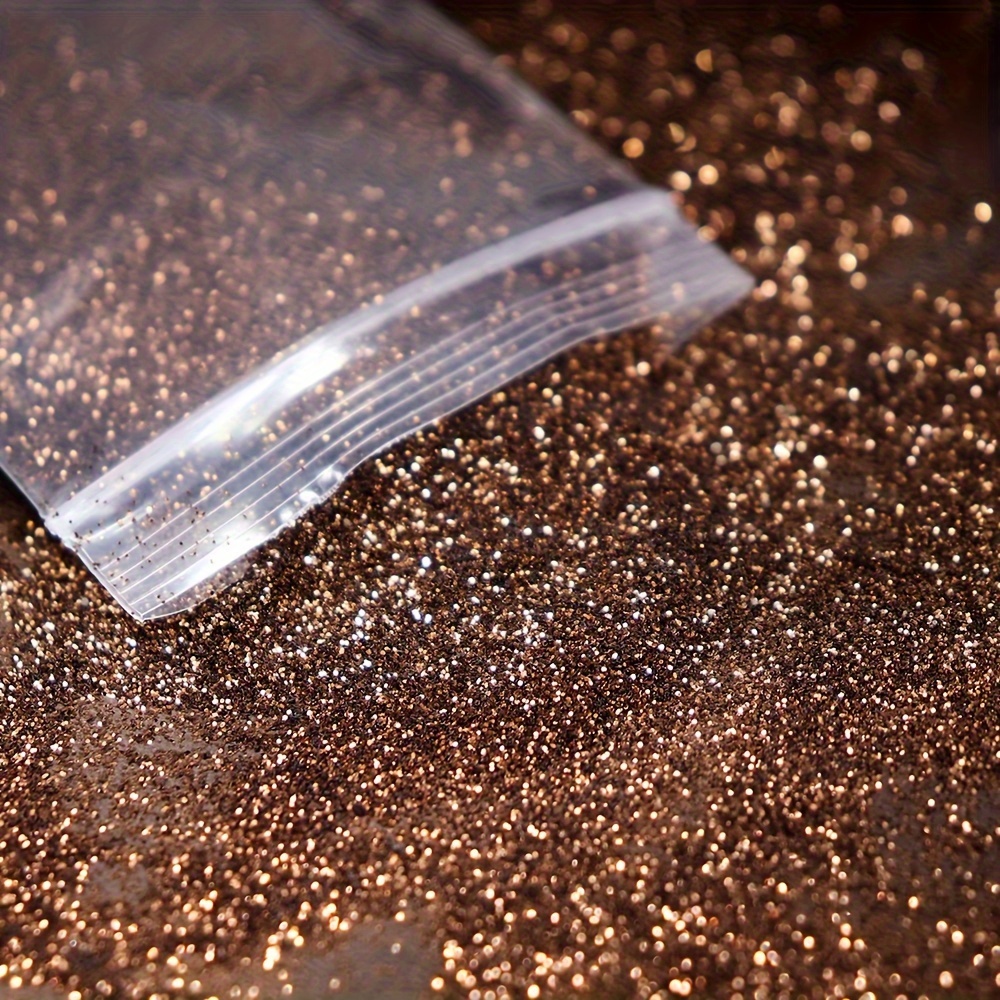 Sparkling Golden Silver Resin Filling Holographic Glitter - Temu