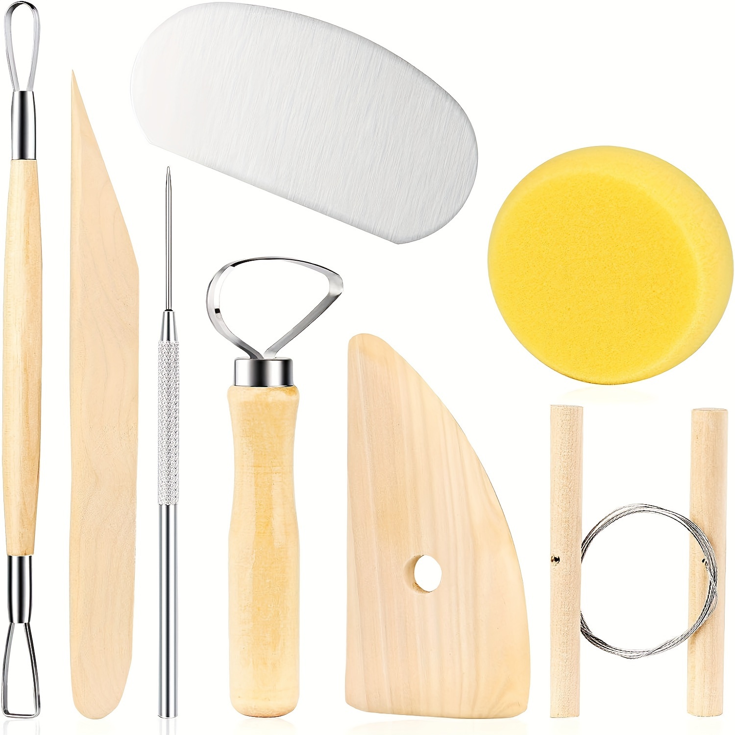 Diy Modeling Clay Tools Ceramic And Pottery Tools Polymer - Temu