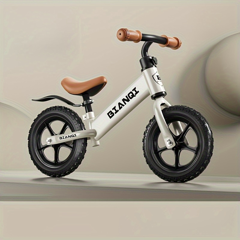 Bicicleta de equilibrio para bebés de 1, 2, 3 años, bicicleta de 4 ruedas  con asiento ajustable, regalo de juguete de primer cumpleaños para niños de