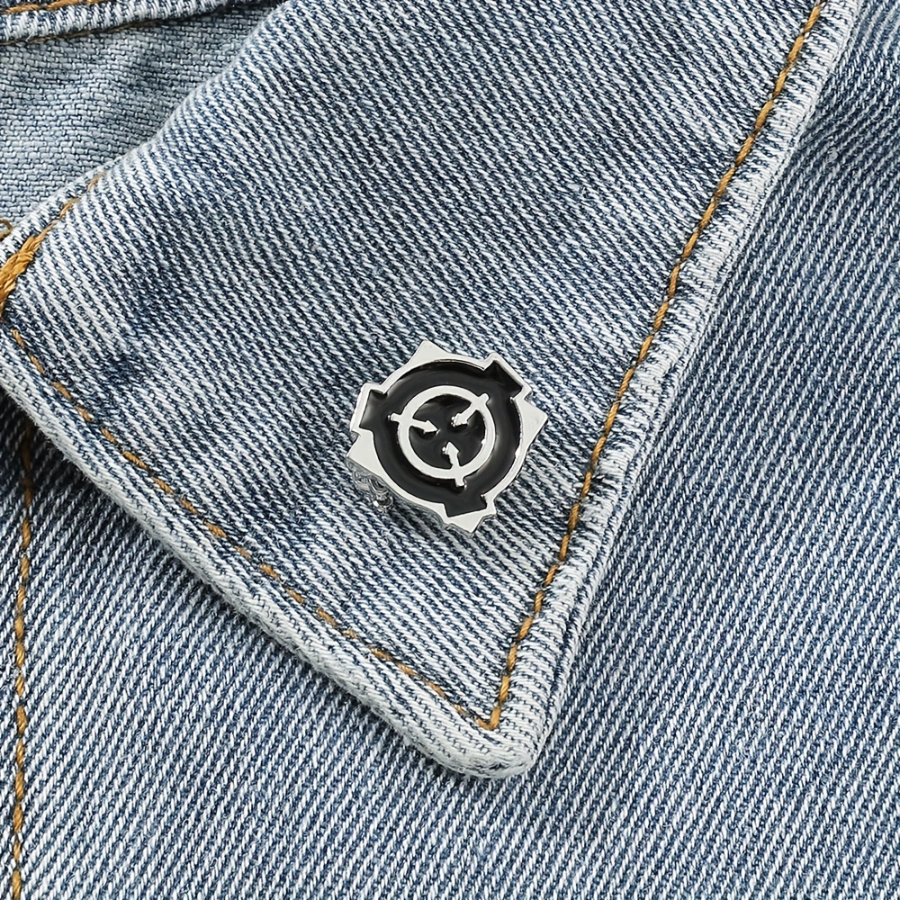 Stylish Anime Game Brooch Pin: Secret Laboratory Scp Foundation Badge Pins  - Perfect For Accessorizing Your Bag, Hat, And More!, Today's Best Daily  Deals
