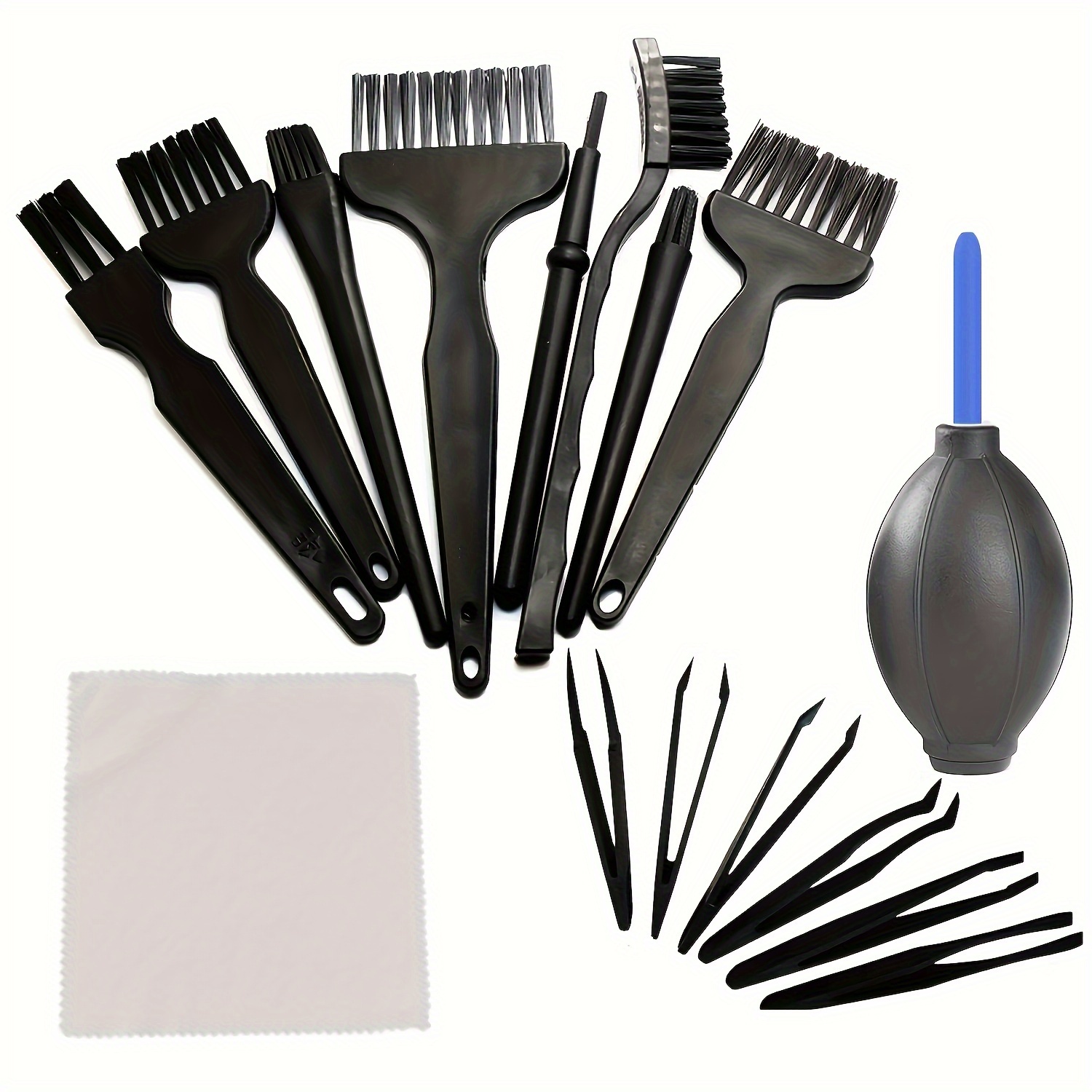 Kit de brosse de nettoyage de peigne, 2 en 1 Handy Hair Brush Dirt