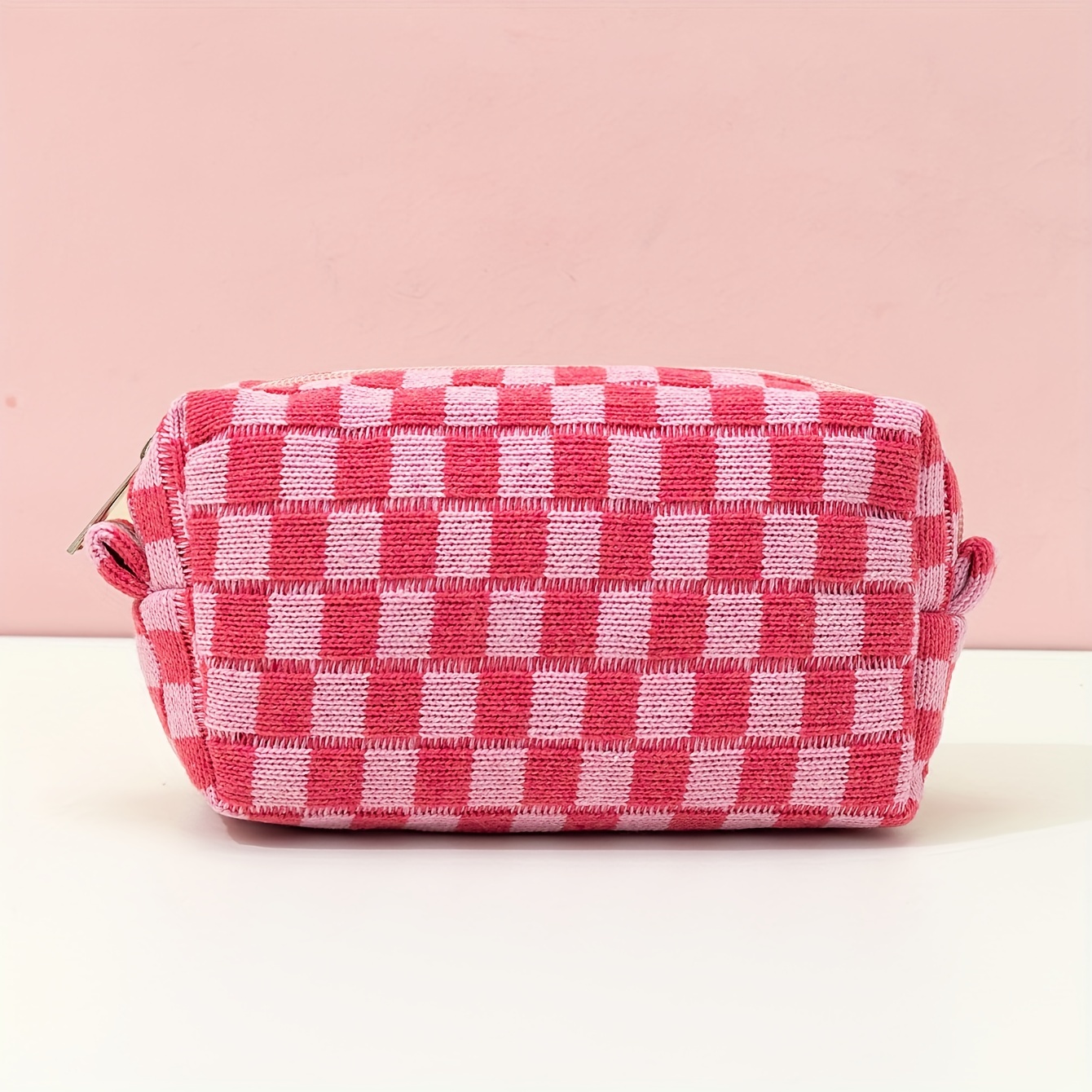  6 Pcs Preppy Makeup Bag Bulk Checkered Cosmetic Bag Pink  Makeup Pouch Personalize Travel Toiletry Bag Organizer Cute DIY Makeup  Brushes Storage Bag for Women : Beauty & Personal Care