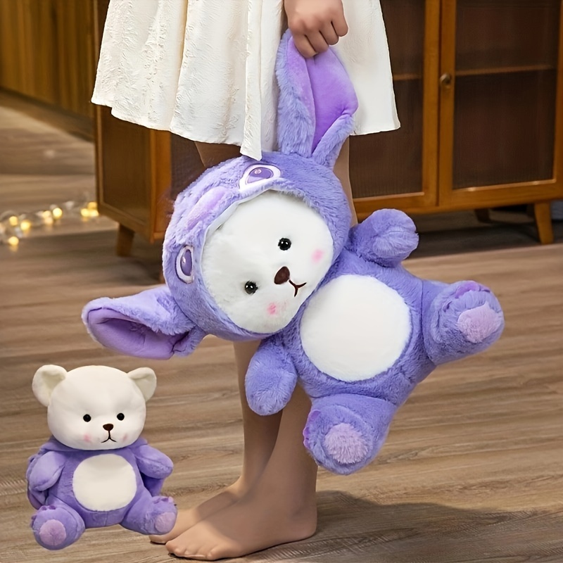 15.8In Bunzo Bunny Plush,Stuffed Animal Stuffed Toy for Game Fans Gift,Soft  Stuffed Pillow Doll for Kids and Adults