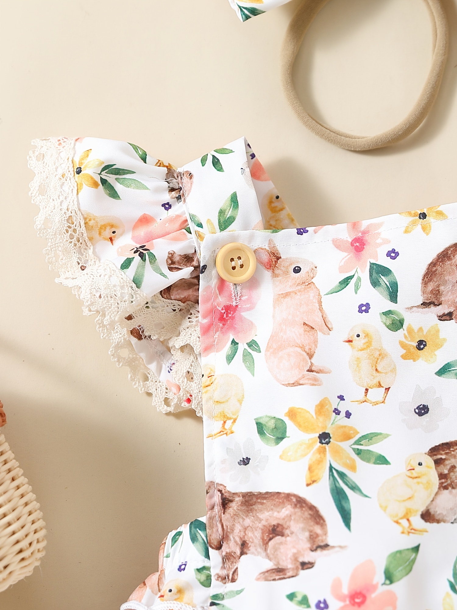 Conjunto de ropa de 3 piezas para bebé recién nacido y niña, diseño de  conejo