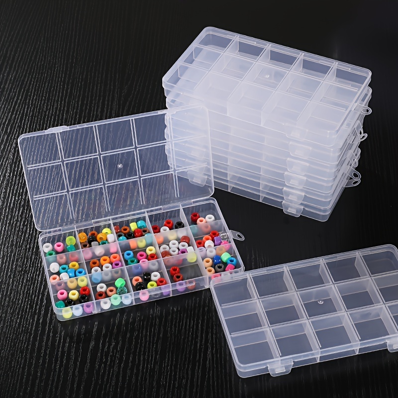Double compartment Transparent Plastic Box Two layer - Temu