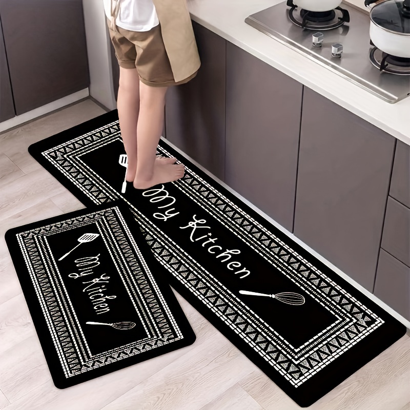 39 x 55 Inch Indoor Door Mat for Home Entrance, Floor Mats for