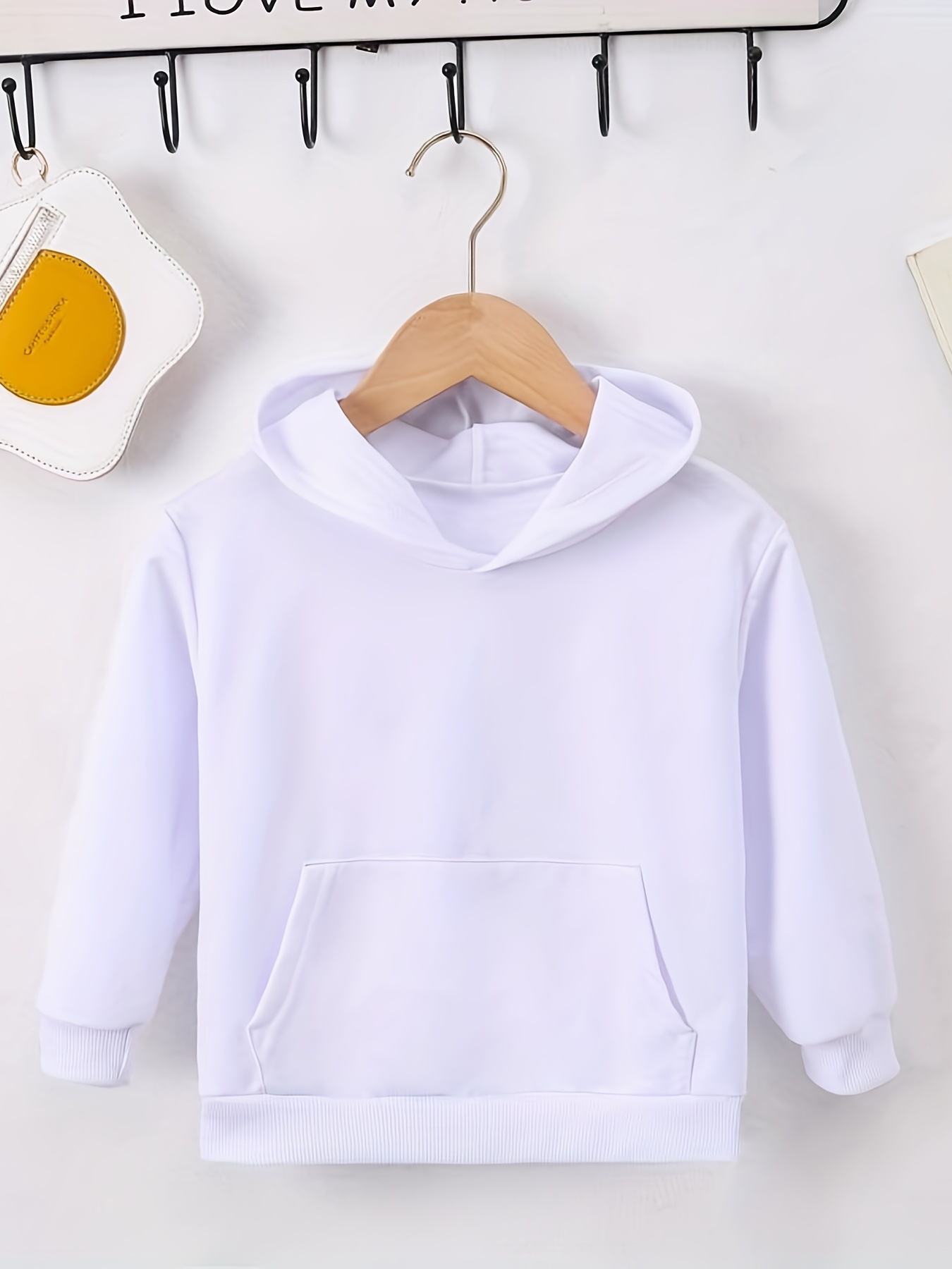 Childrens discount plain hoodies