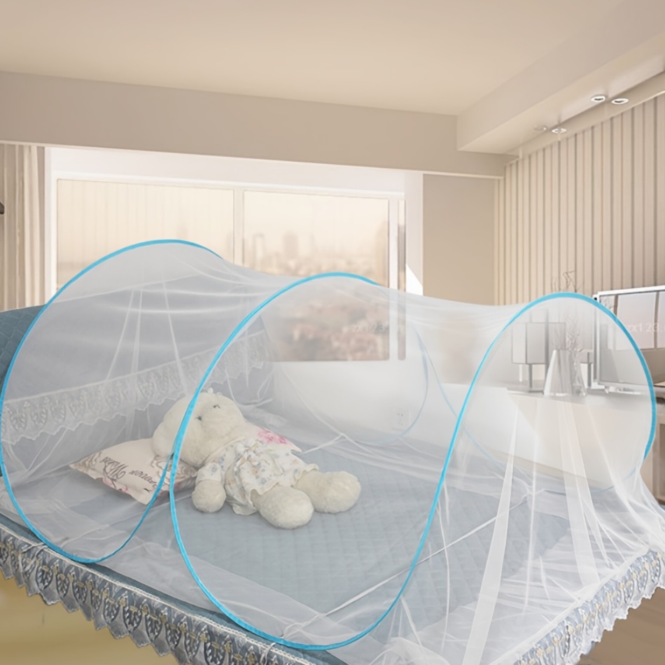 Tragbares Netzzelt, Zusammenklappbares Mini-moskitonetz,  Schlafsack-insektennetz Für Bettwäsche, Camping, Reisezubehör, Hochwertig  Und Erschwinglich