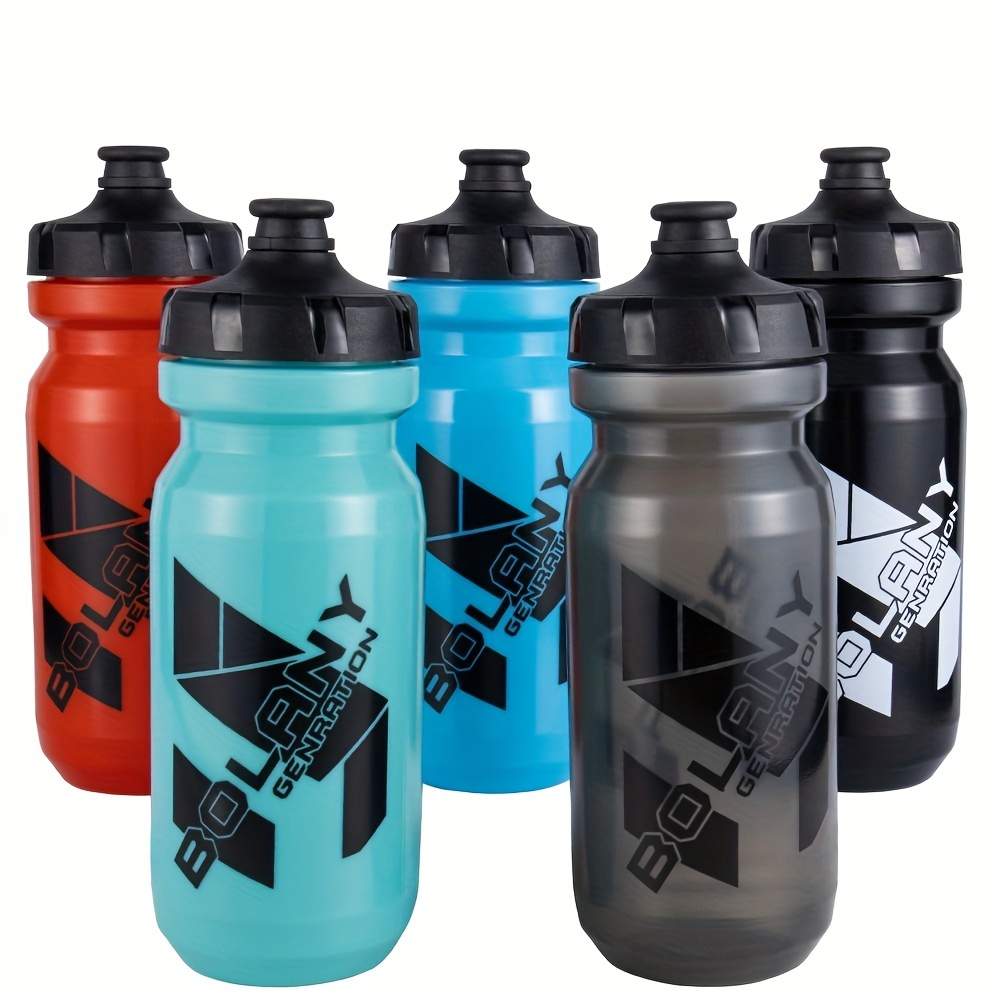 Portable Squeeze Water Bottle For Cycling Fitness Sports, Plastic Leakproof  Outdoor Sports Water Bottle - Temu