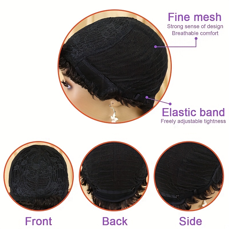 What is a glueless wig? A glueless wig is made using the elastic
