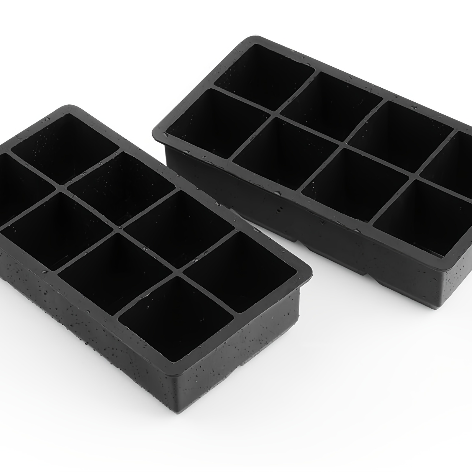Large Silicone Ice Cube Tray Molds, Big Cubes, Food Grade