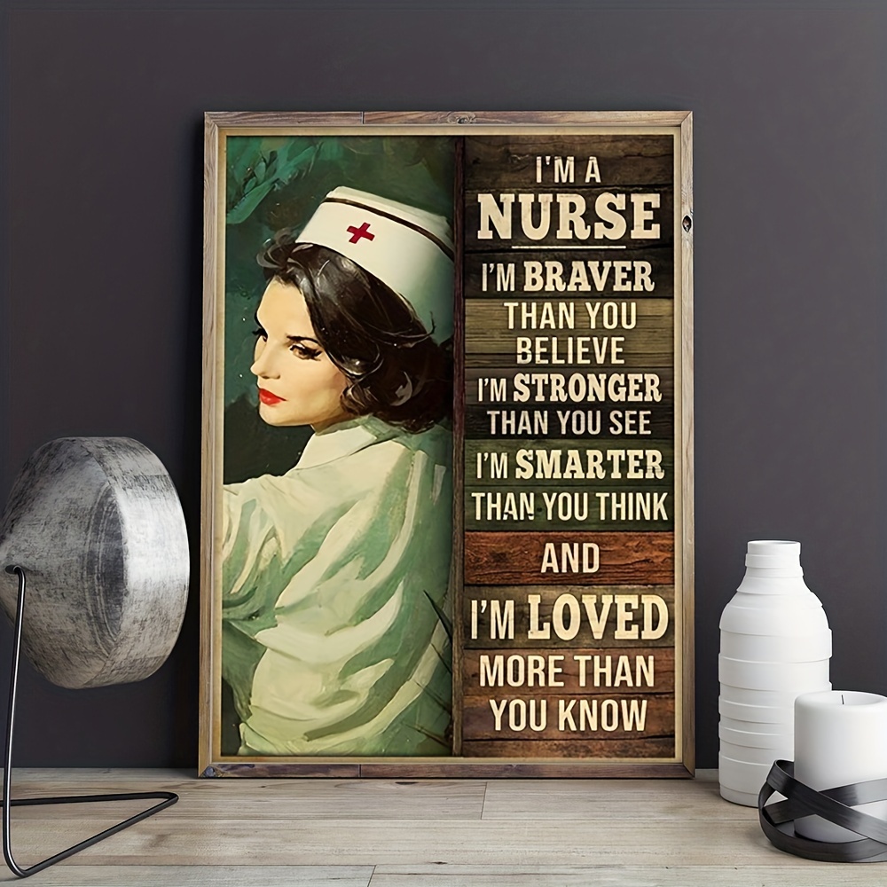 Nurse Nursing Clinic Medical Stuff Paramedic Art Print by Anmein