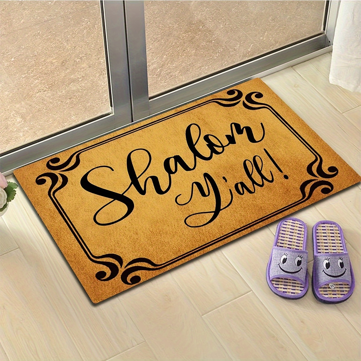 1pc Funny Welcome Doormat, Non-Slip mat Gift mat Personalized Home