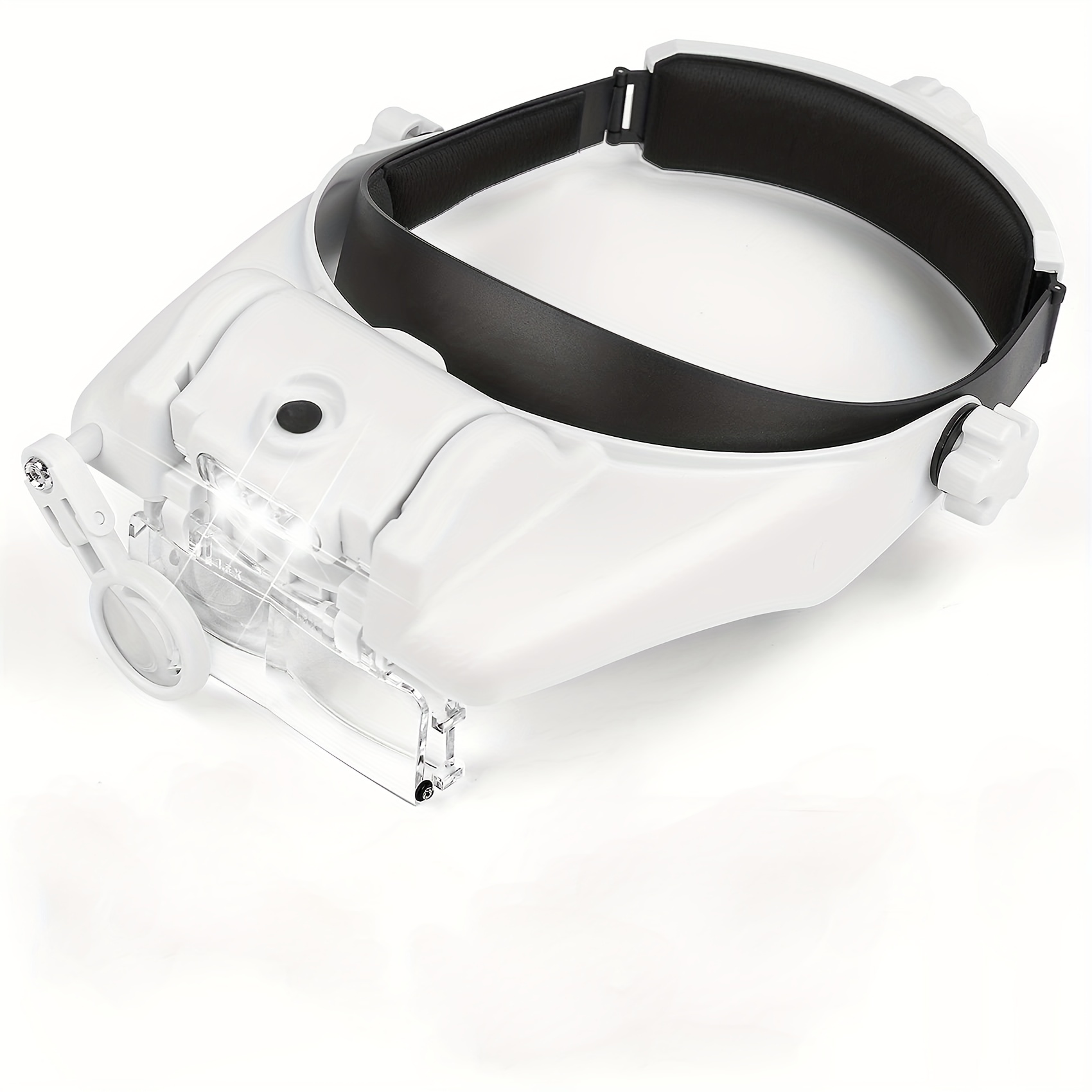Headband Magnifier Lupa Profesional De Doble Lente Montada - Temu