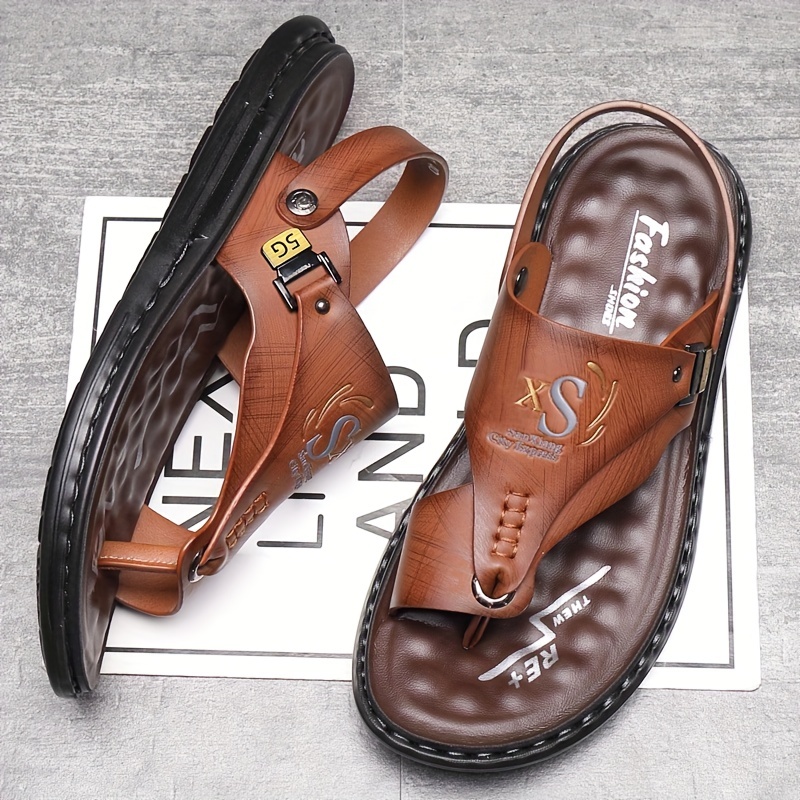 trendy outdoor flip flops men s casual sandals assorted 1
