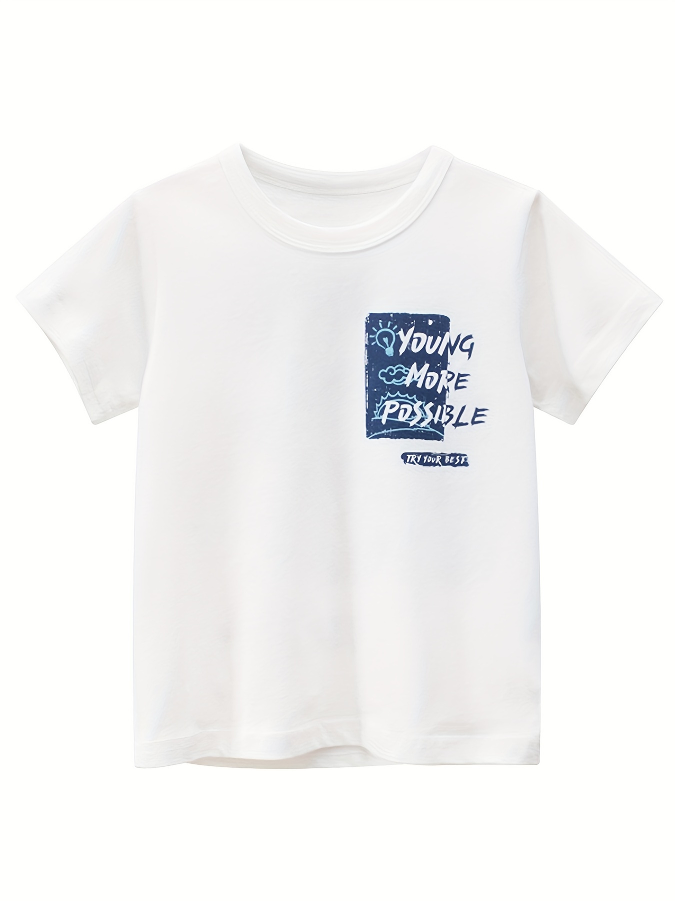 58 Summer Boys T Shirt Kids T shirt Animal Print Typography Short Sleeve  Baby Girls T-shirts