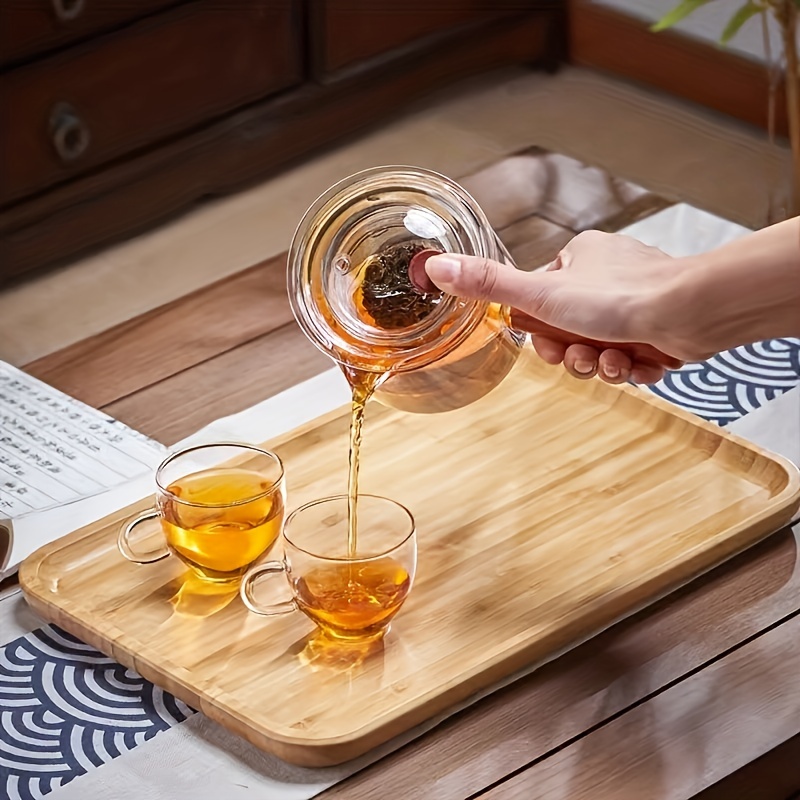 Side Handle Glass Teapot Household Glass Teapot And Tea Cup Set