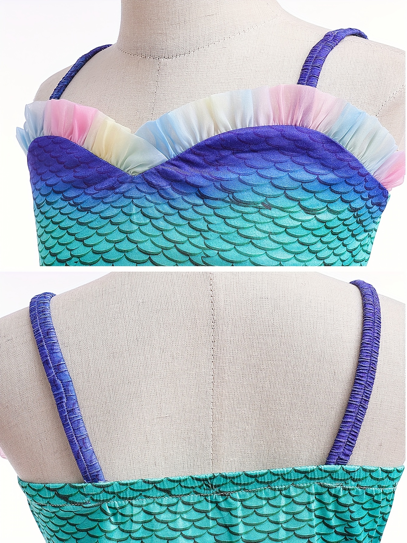 Ready to Ship Ariel Mermaid Inspired Bra Costume Cosplay 