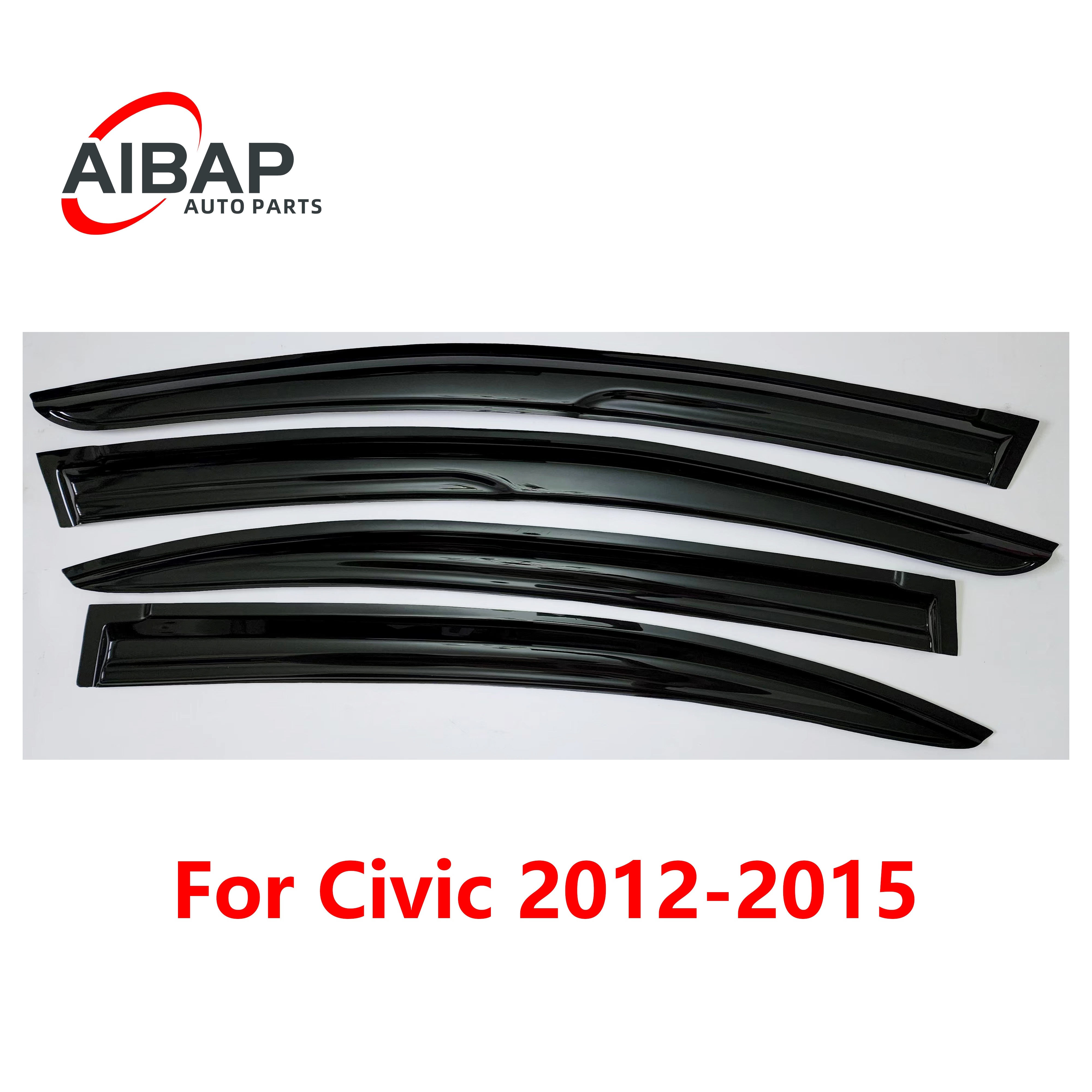 Visière De Fenêtre Épaisse Pour , Pour Civic 2012 – 2015, Pièces