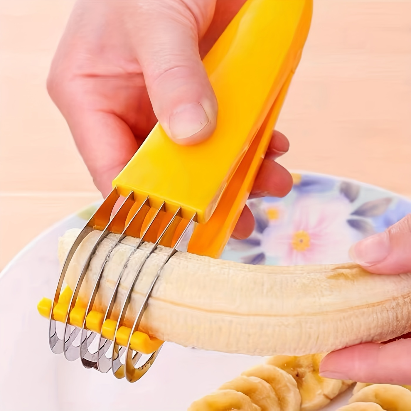 Kitchen Gadget, Banana Slicer, Fruit Slicer, Cucumber, Ham, Banana Slicer