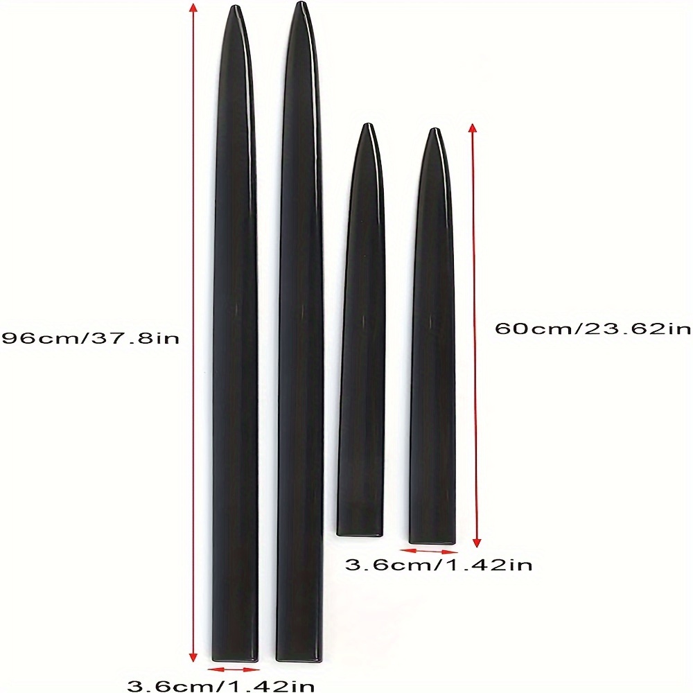 Kaufe 1 Set Universal Auto Heckstoßstangenlippendiffusor Einfache