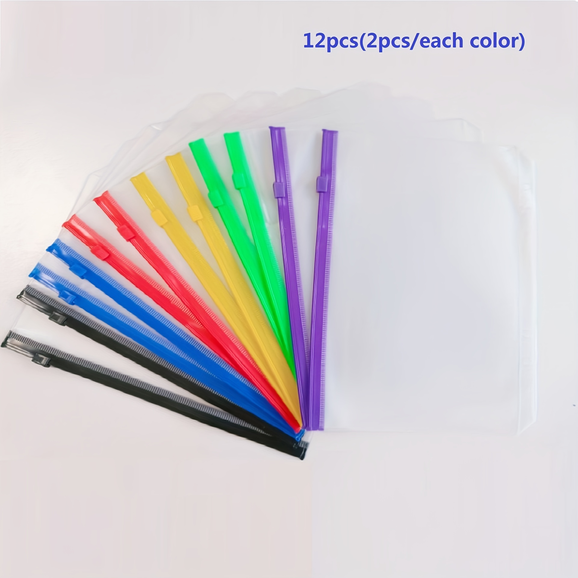 15pcs A5 Binder Pockets 6 Fori Buste Portadocumenti Budget - Temu Italy