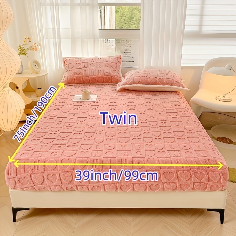 Plush Suede Thickened Non-Slip Quilt Velvet Bed Sheet Winter bed