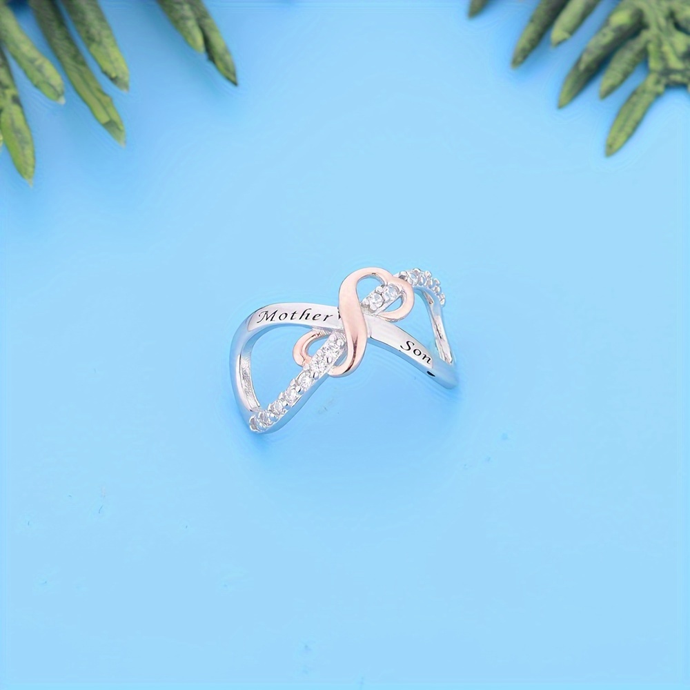 Image of 1pc 925 Sterling Silver Infinity Charms Beads For Jewelry Making Valentine's Day Gift