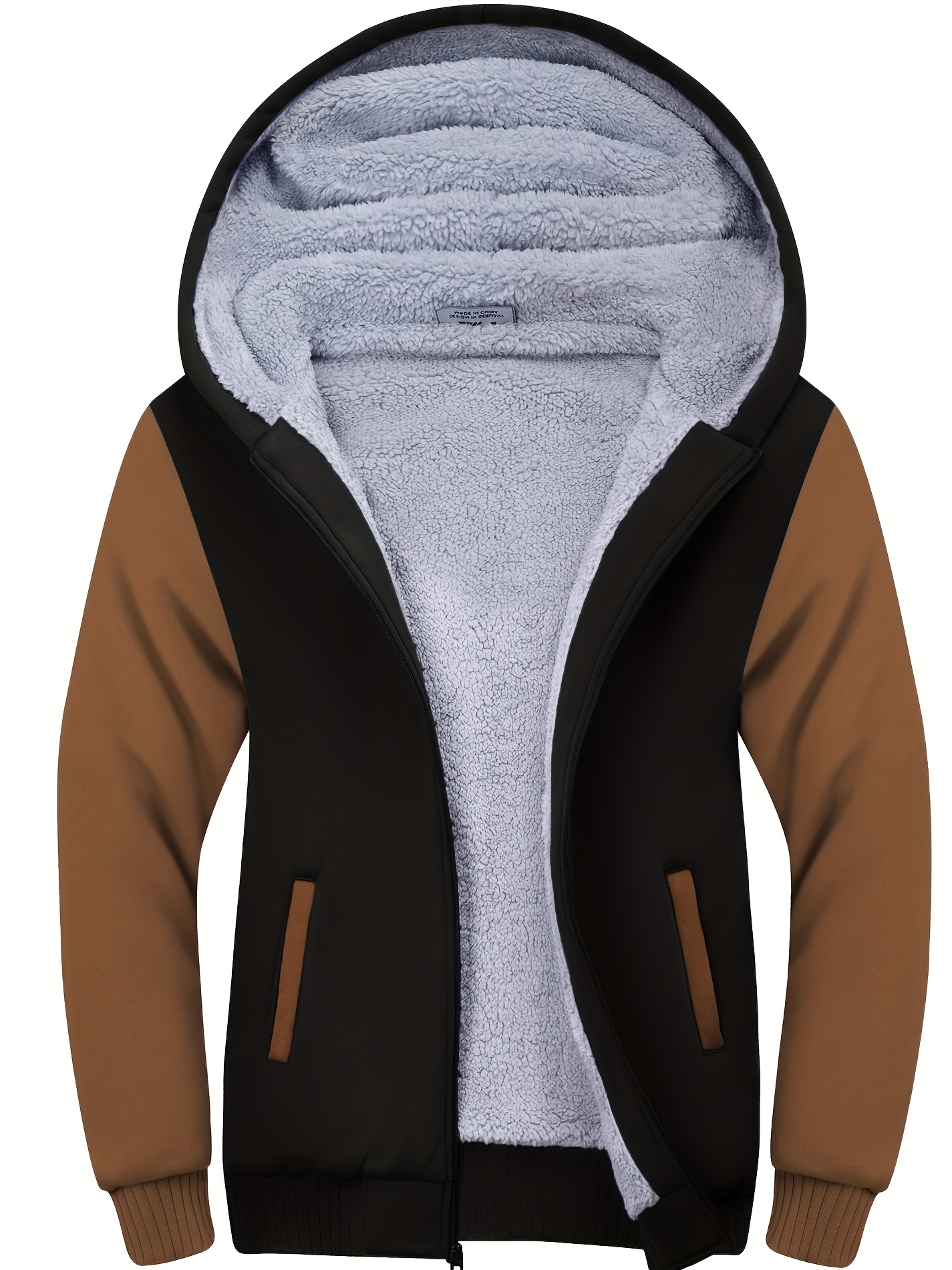 Sweatsuit for Women 2 Piece Warm Thick Fur Lining Fleece Zip Up