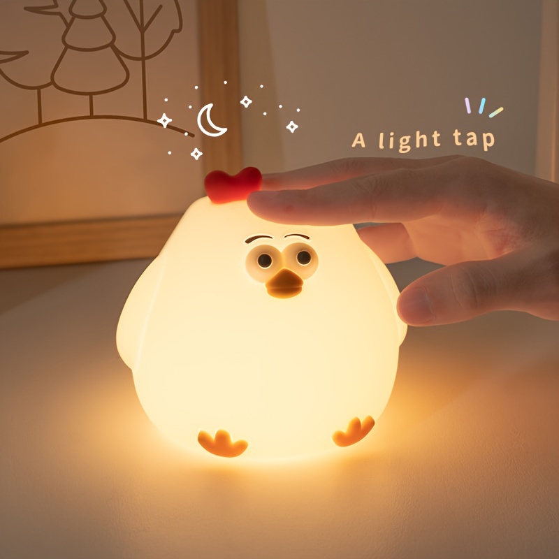 Colorful Egg Light Baby LED Night Light Bedside Nursing Lamp
